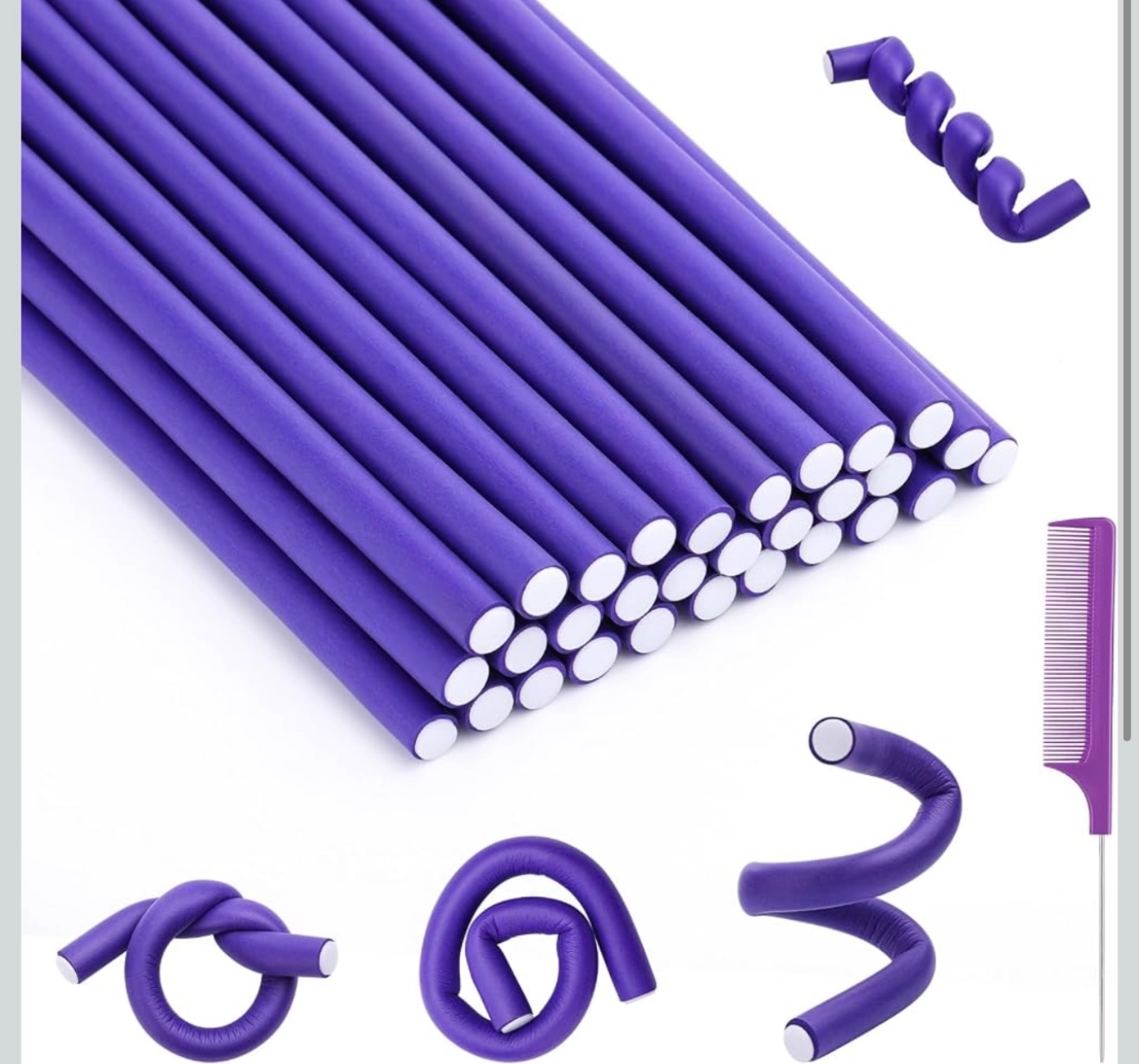 Foam Hair Curlers