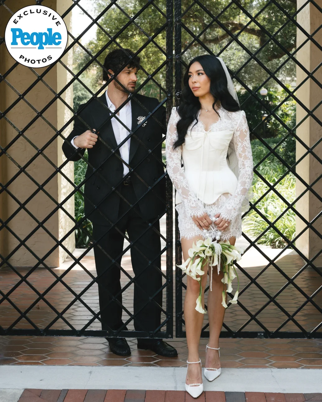 our courthouse wedding in PEOPLE magazine