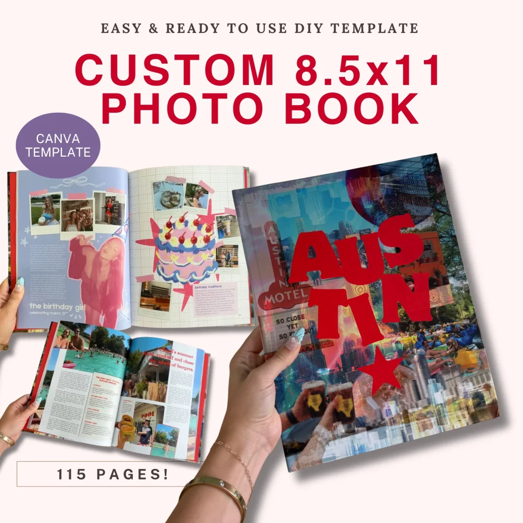 Canva Photo Book Template