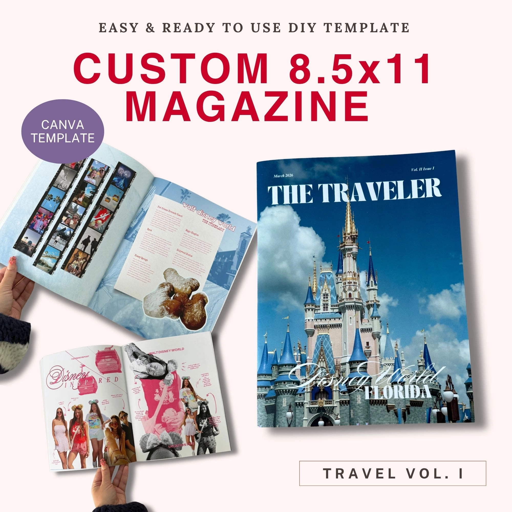 Canva Magazine Template