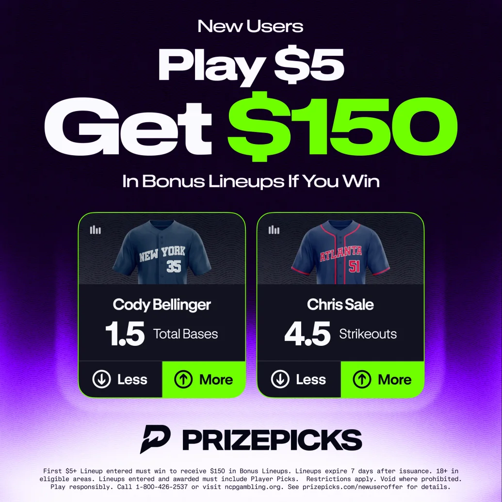 PrizePicks: Place $5 Lineup, Get $150