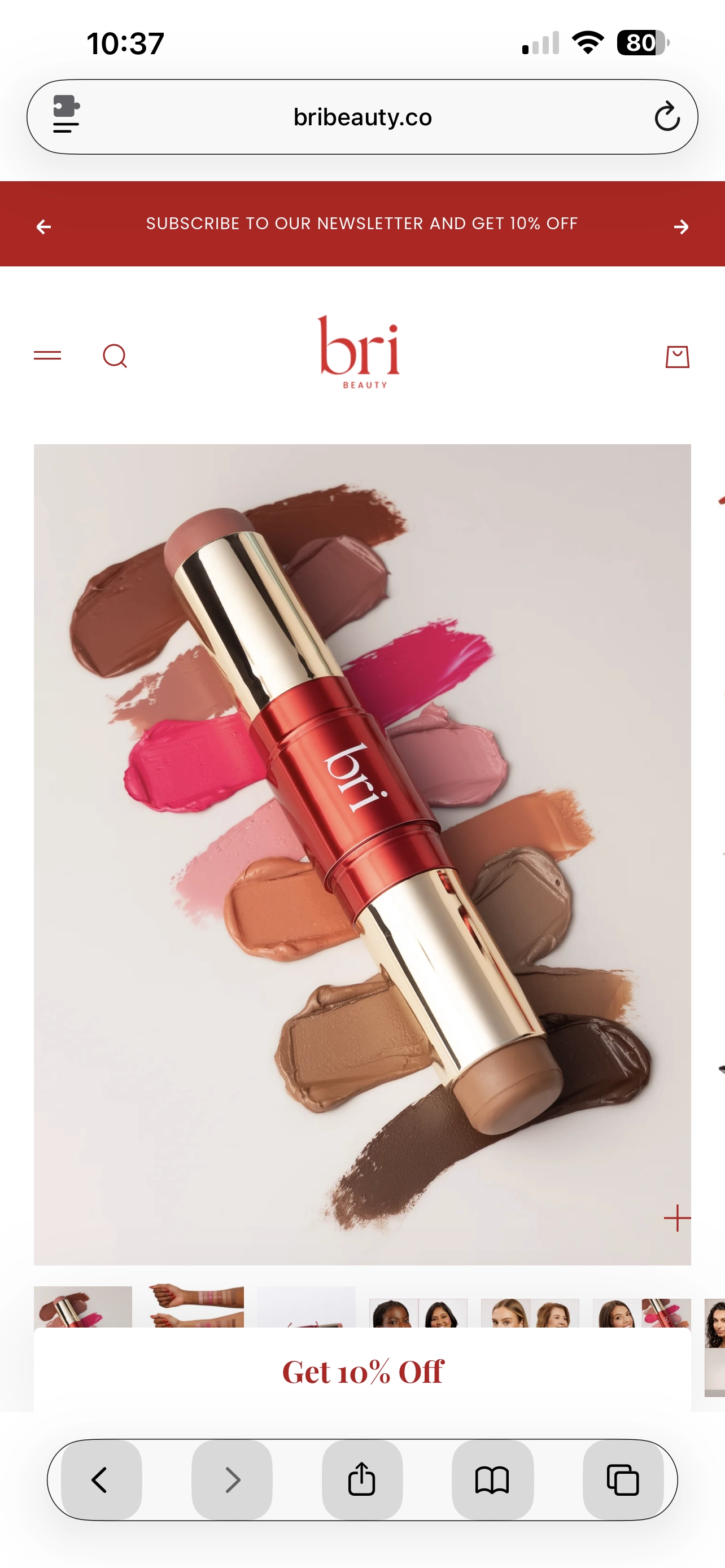 Bri Beauty: JENNA10 (10% off)