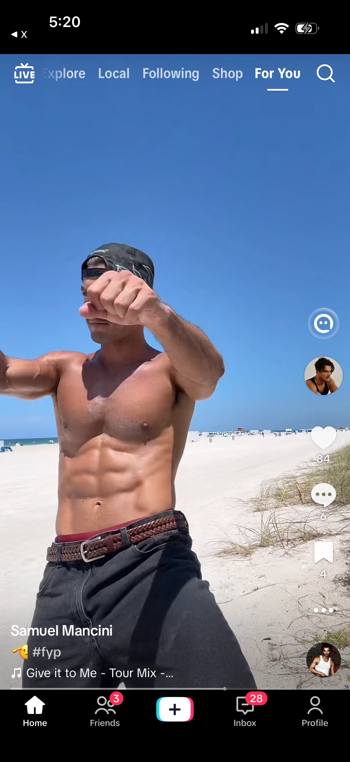 At The Beach
