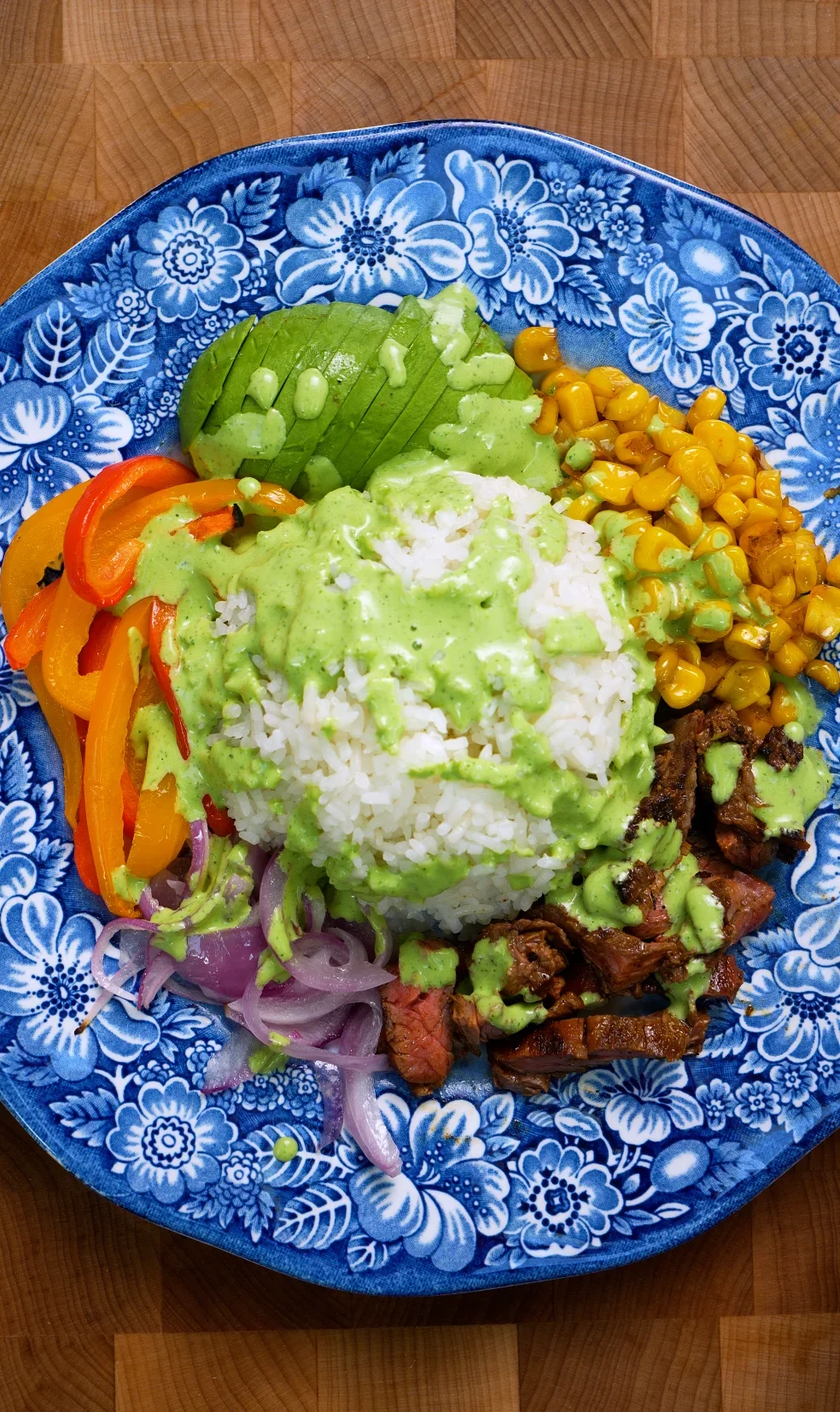 Fajita Bowl Ingredients