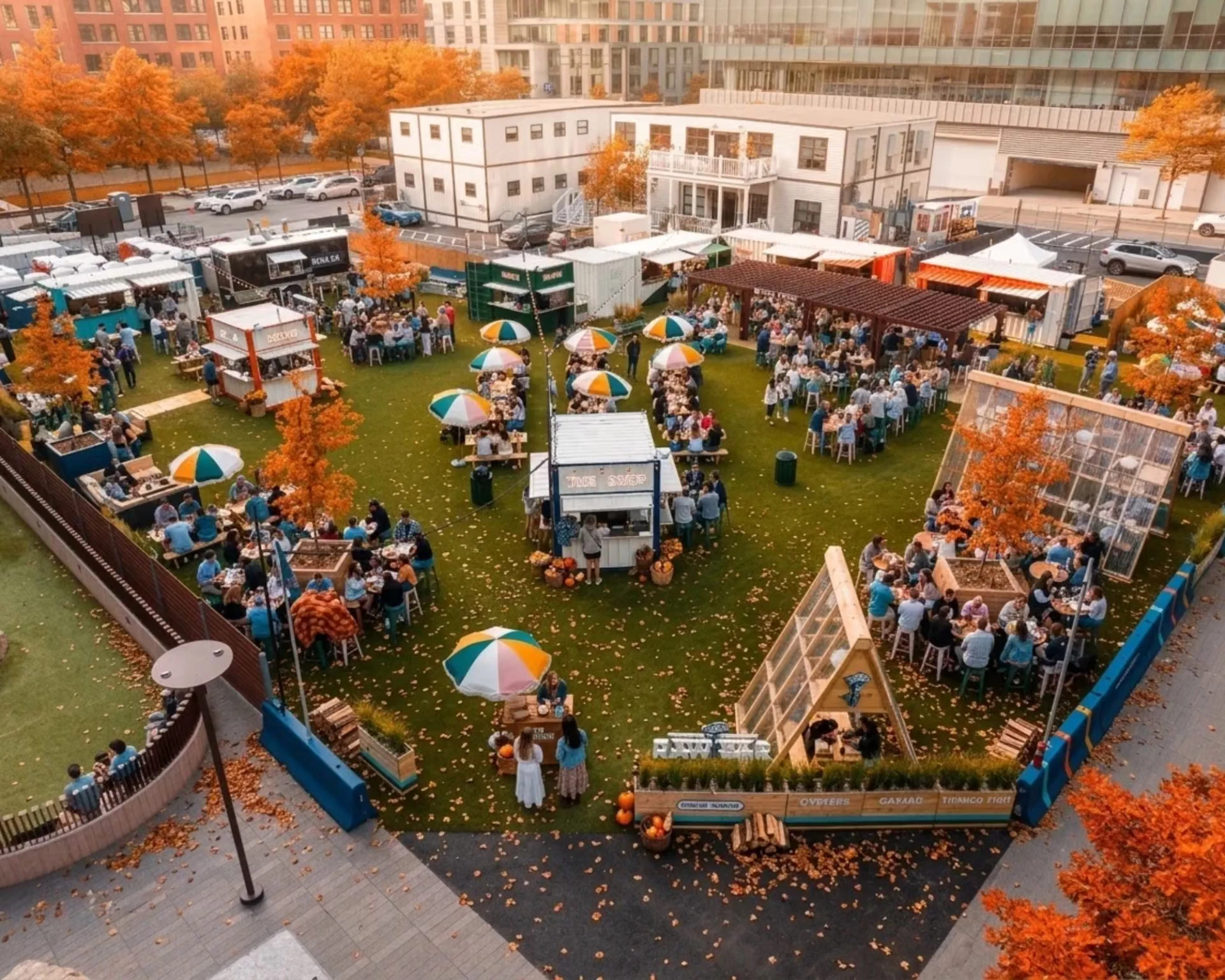 Cityside Pumpkin Patch at Island Creek Raw Bar Seaport