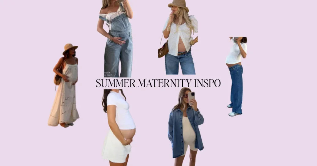 Summer Maternity Outfit Inspo & Links