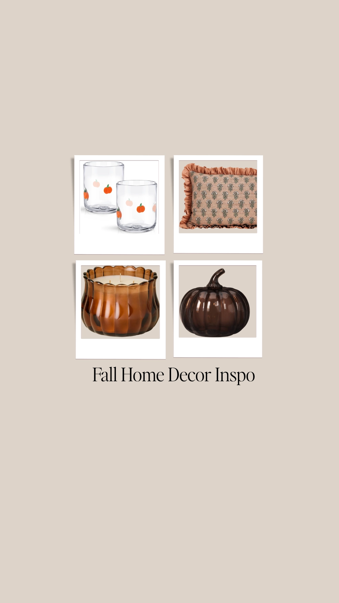 Fall Home Decor Inspo