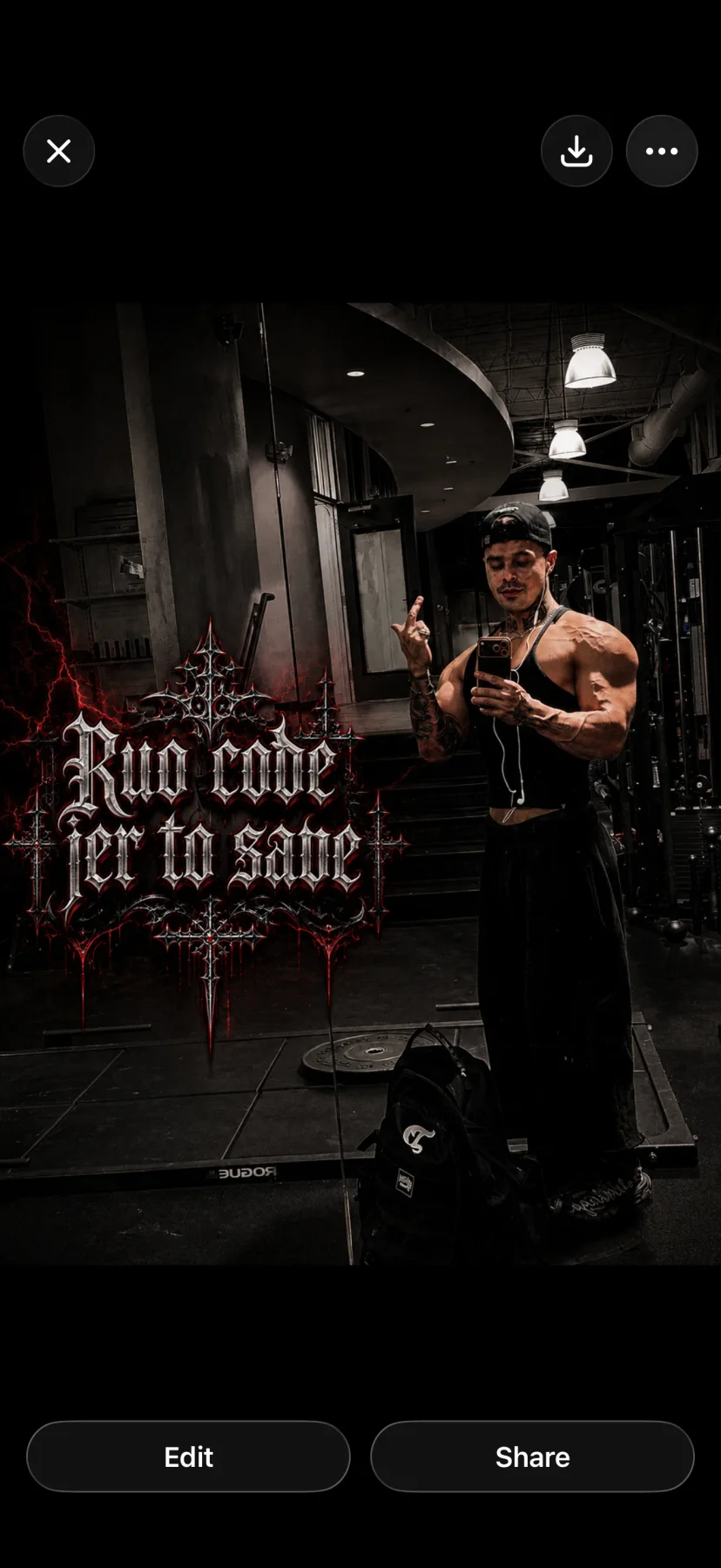 RUO made in the USA code jer to save 🧬