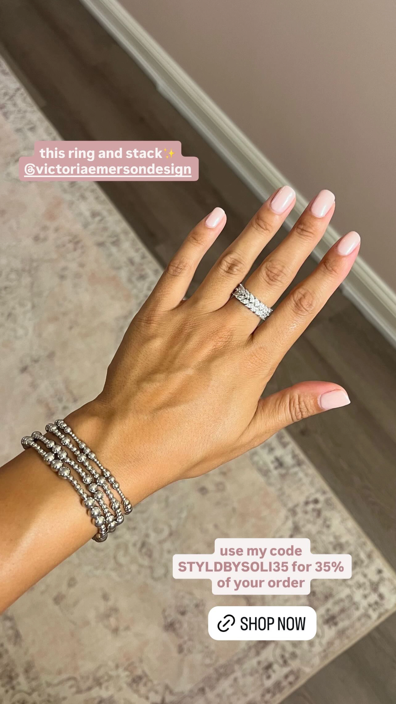 Victoria Emerson Jewelry  Code: STYLDBYSOLI35  