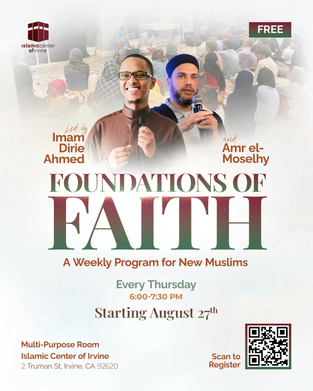Foundations of Faith: A Weekly Program for New Muslim