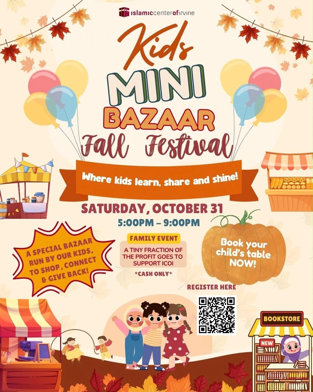 Kids Mini Bazaar - Fall Festival