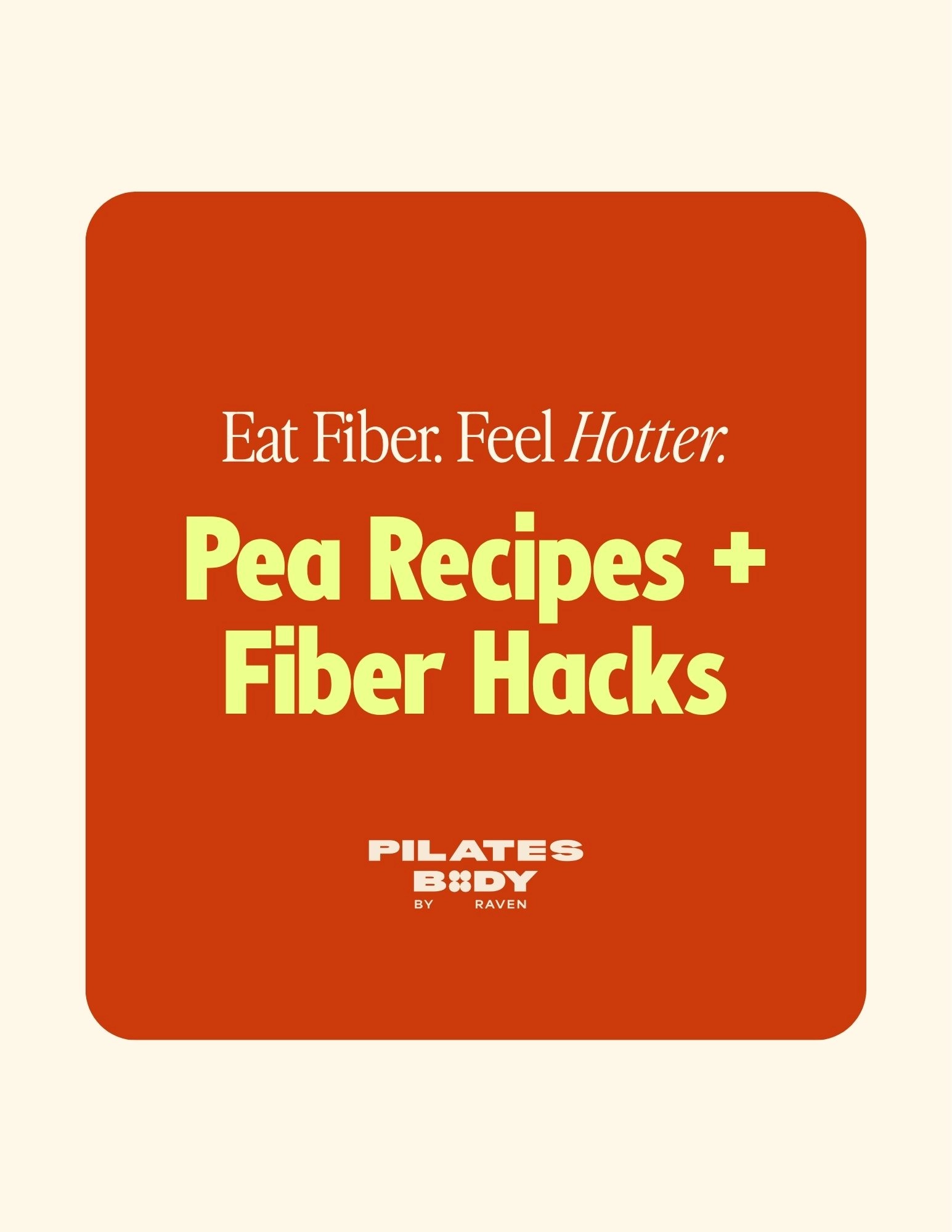 NEW Pea Recipes!