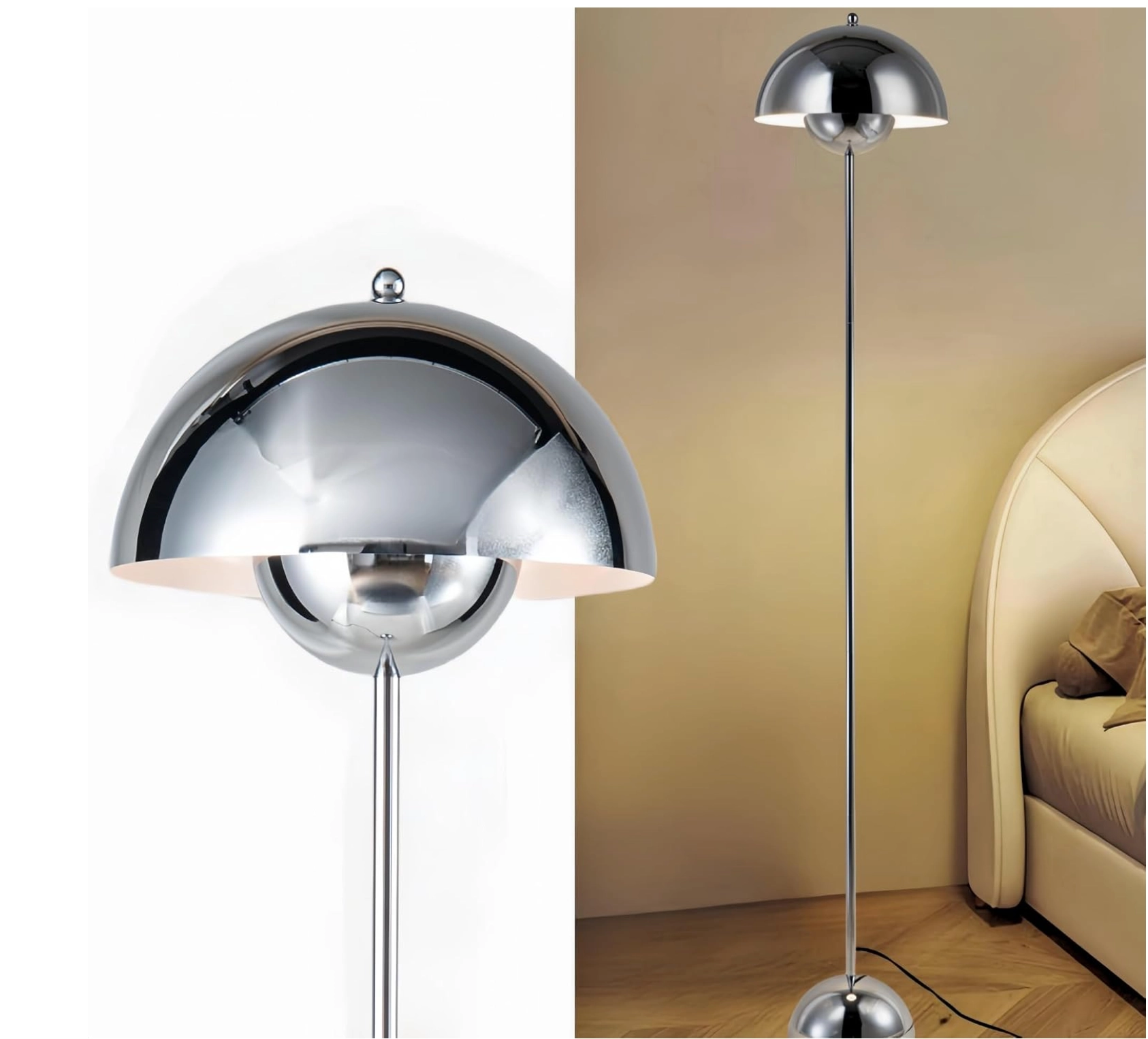 Modern Metal Bud Floor Lamp