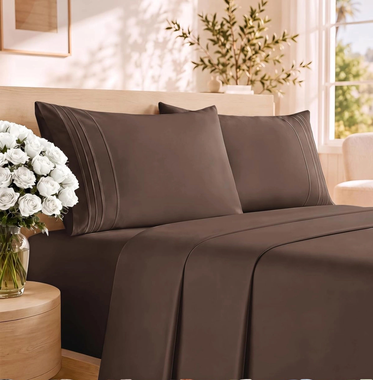 King Size 4 Piece Sheet Set