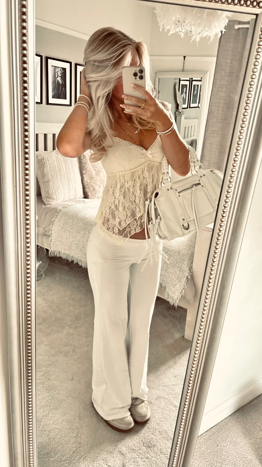Butter yellow Lace Top