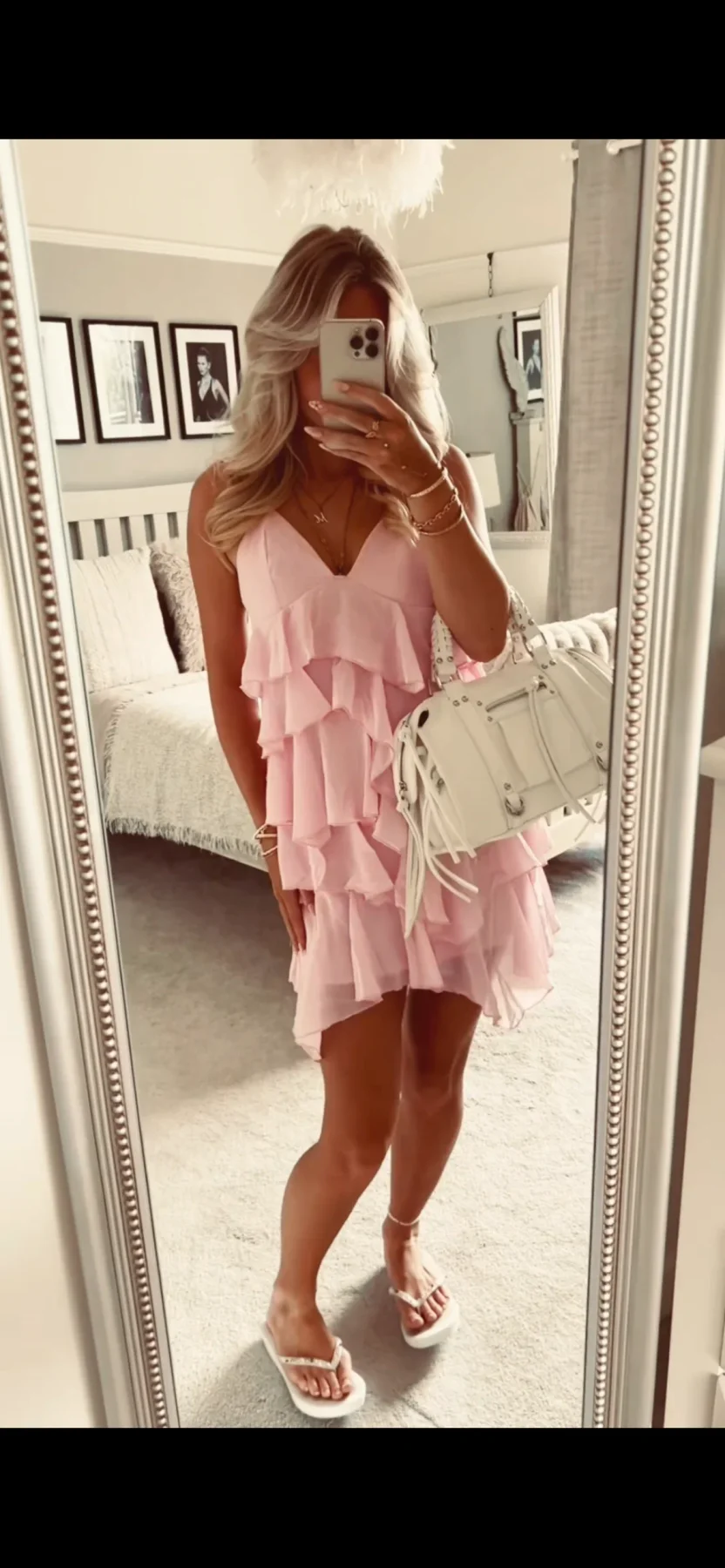 Pink Frilly Dress