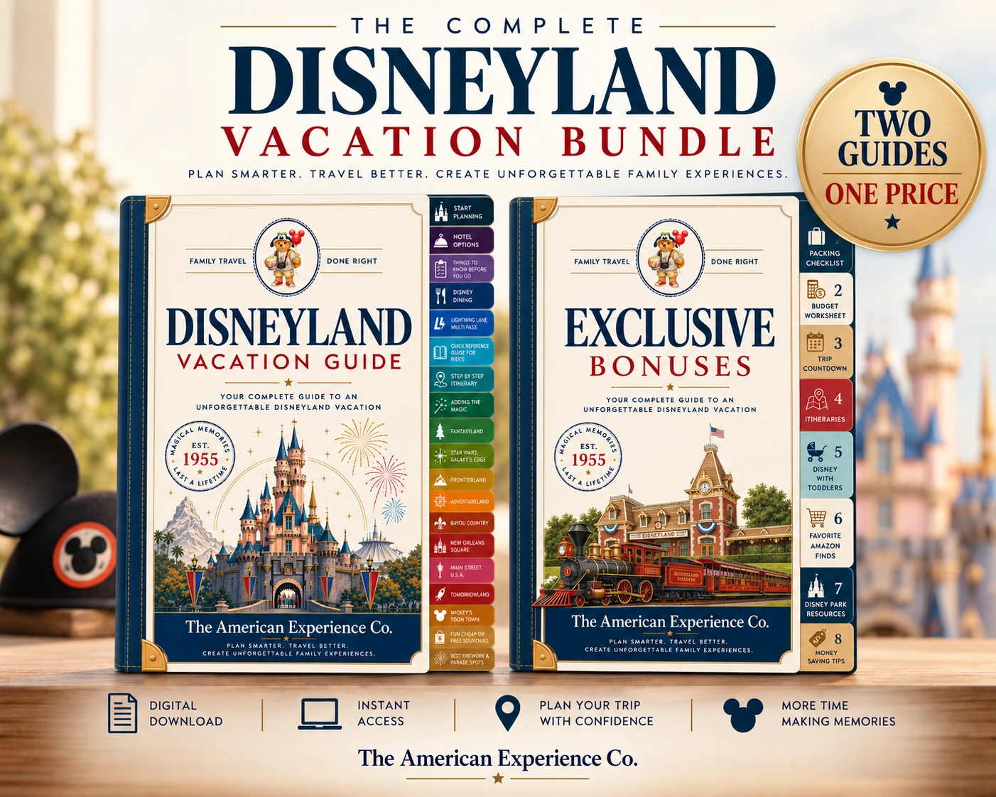 Disneyland Vacation Guide + Exclusive Bonuses