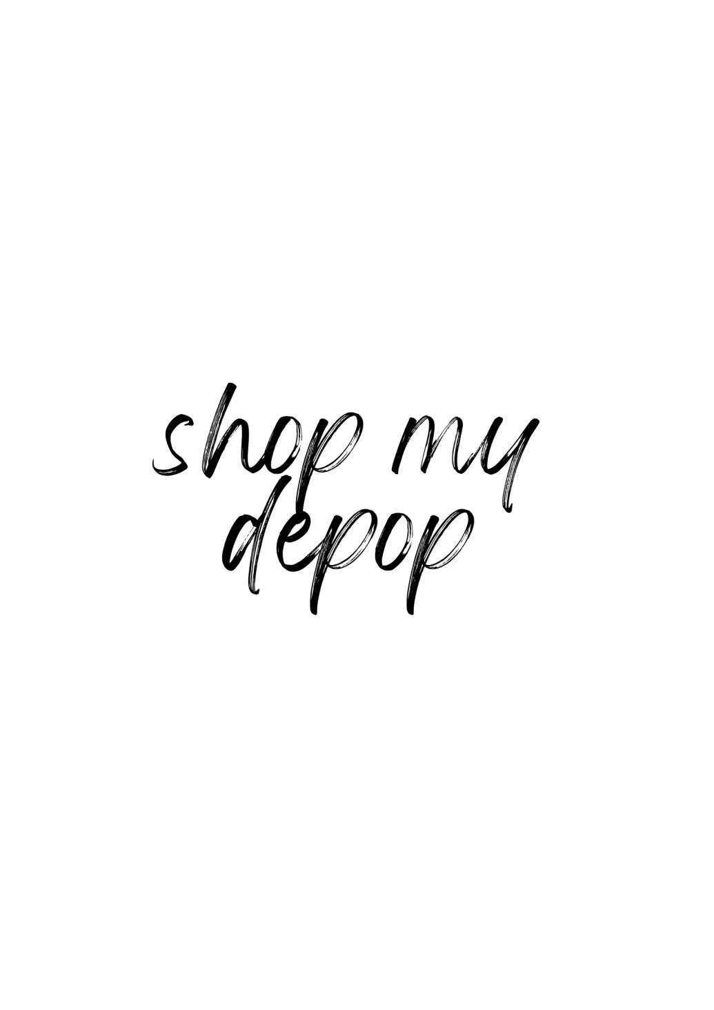 SHOP MY CLOSET ON DEPOP