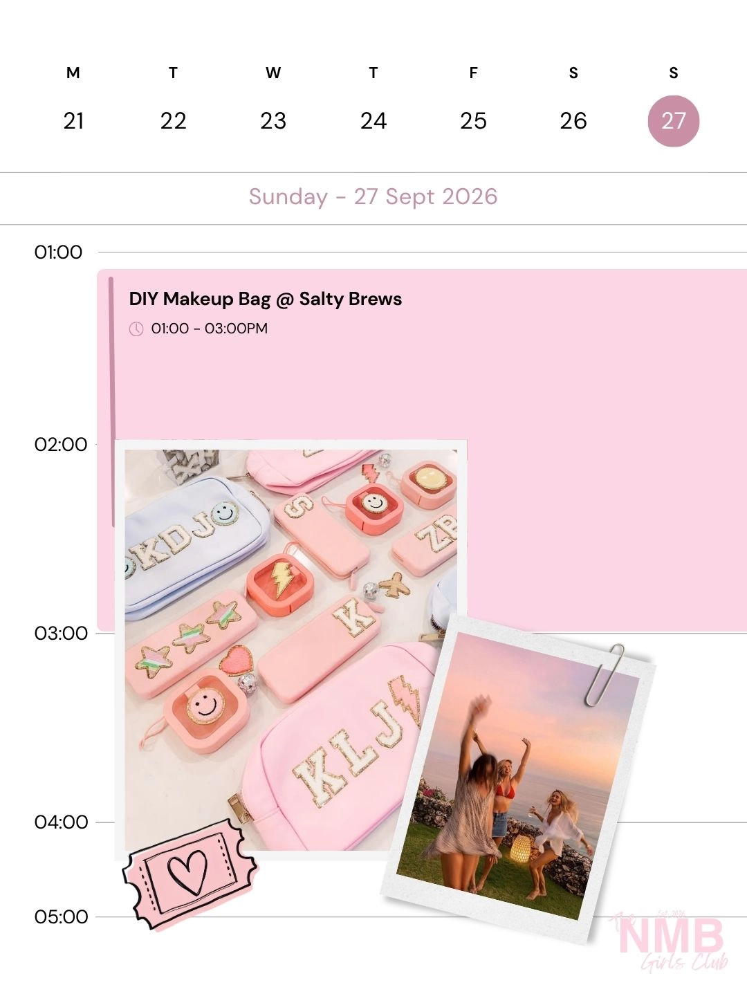 RSVP to DIY Makeup Bag | Sun, Sept 27th @ 1pm $$