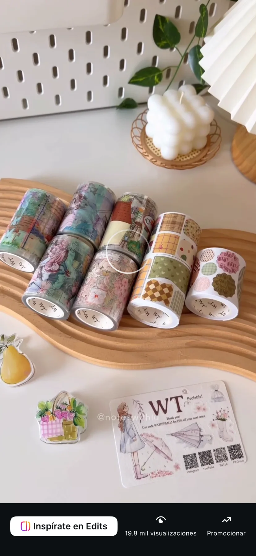 The Washi Tape Shop - Discount code: NOTEWITHLU10 for 10% off