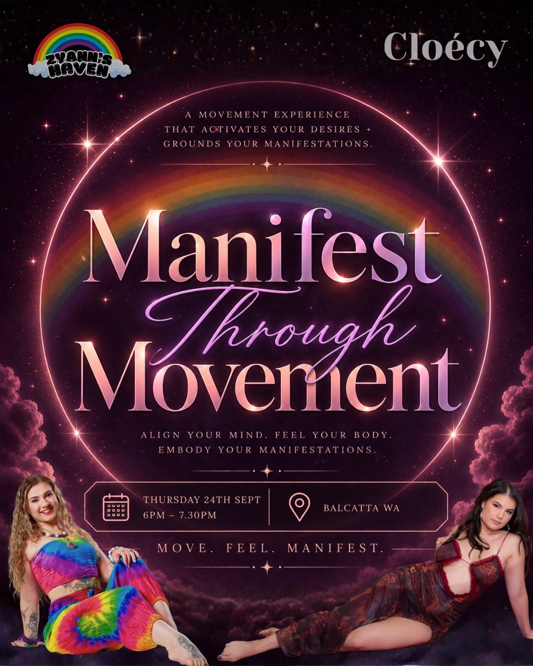 24th Sept | Manifest through Movement