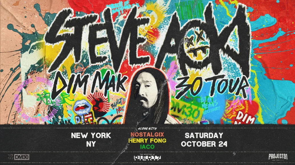 NYC STEVE AOKI PIER 17