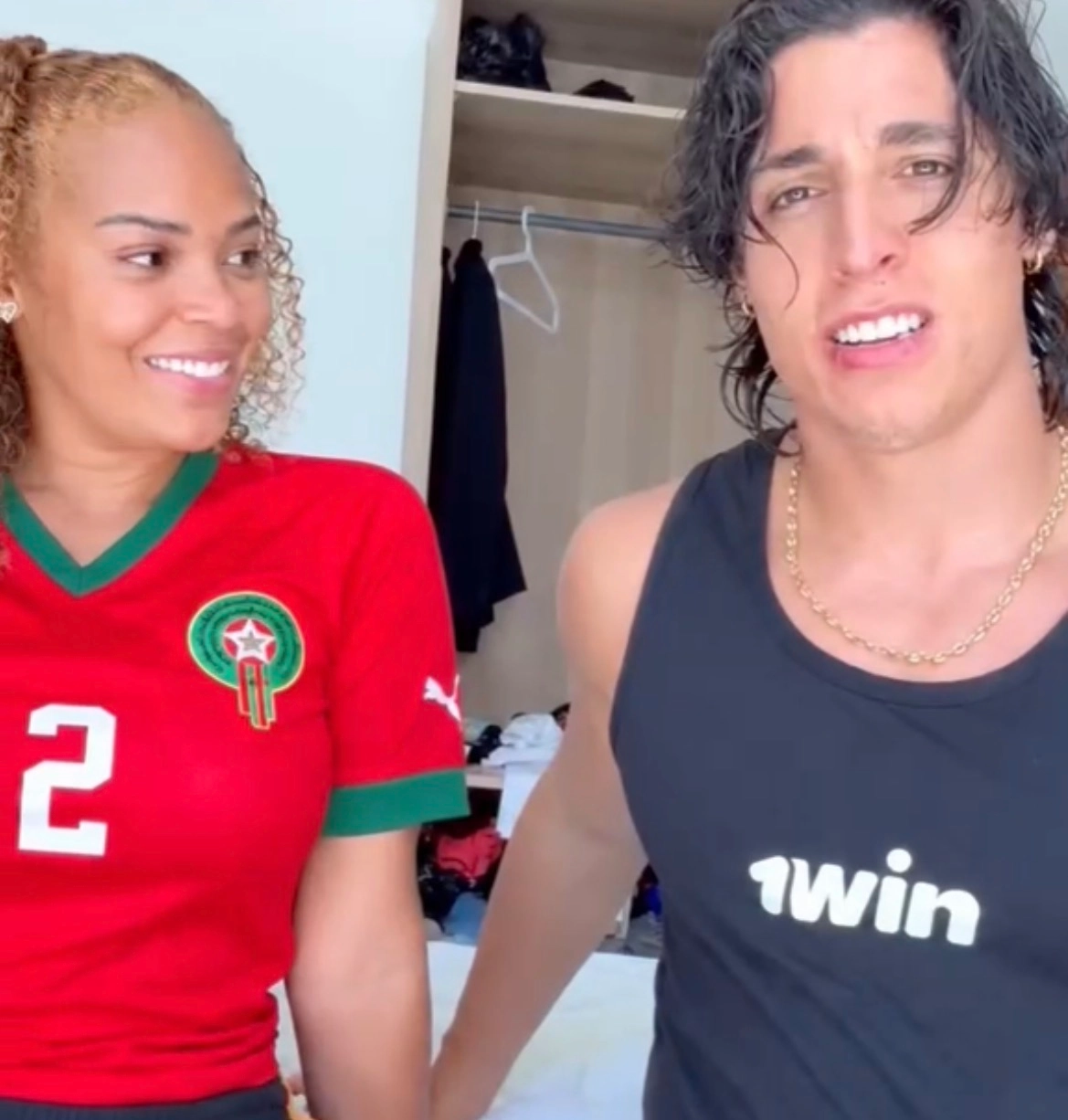 مغربية و الوحش 😳