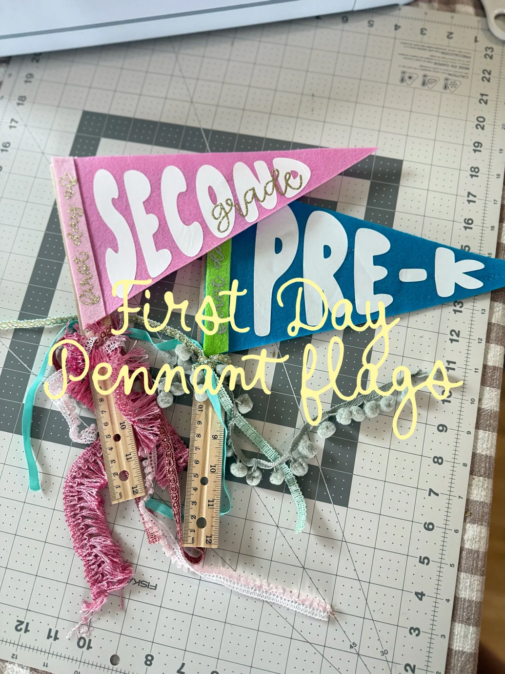 Free SVG! 1st Day Pennant Flag