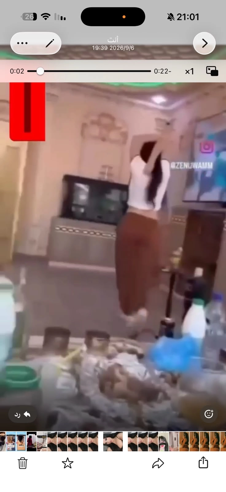 جلسة خمريه في سعودية 4 رجال وبنت 1 رقصة لهم شويه نـكًـوها جماعي ناااار
