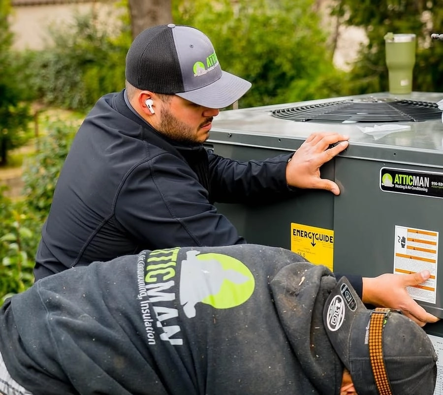 Morse Park to Atticman Heating and Air Conditioning, Insulation