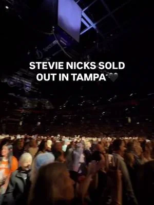 crowd moment - Stevie Nicks at BIA